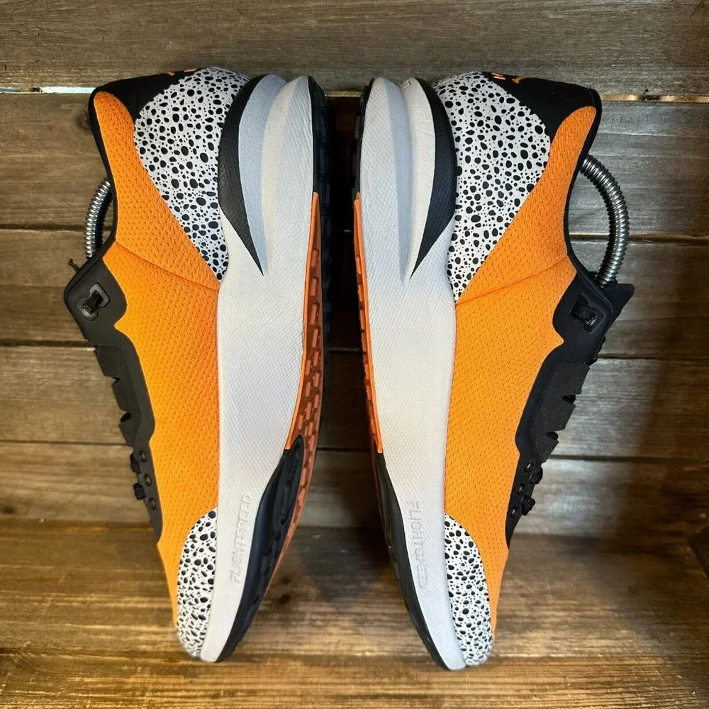 Mens Nike Jordan Zoom Tenacity 88 Safari Orange Running Shoes Sneakers Size 11.5